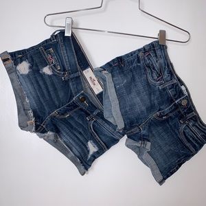 2 pairs of jeans shorts